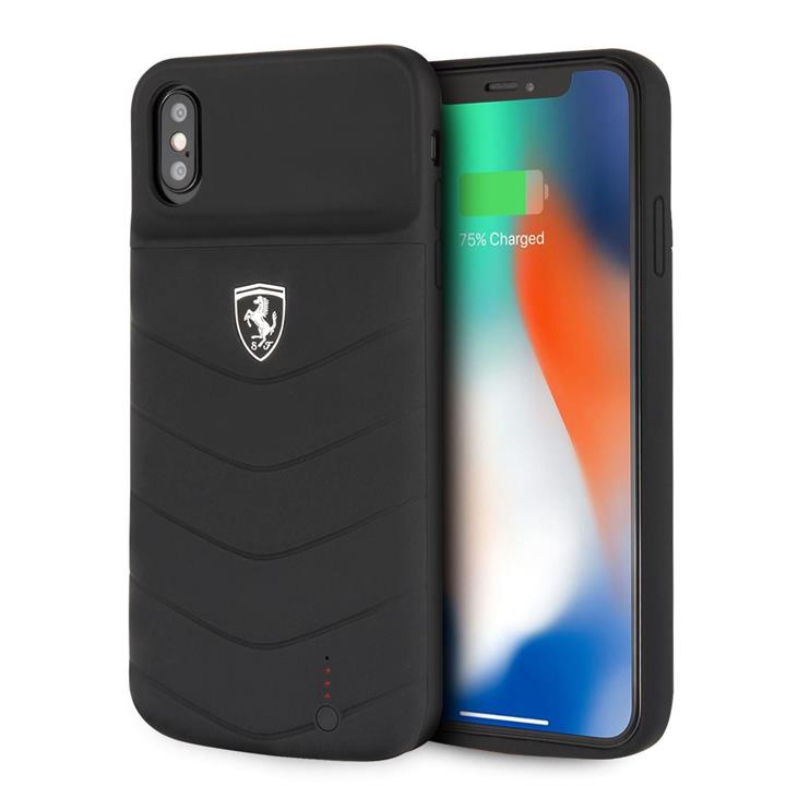 کاور شارژ فراری مدل Off Track ظرفیت 4000 میلی آمپر ساعت مناسب برای گوشی موبایل اپل iPhone Xs Max Ferrari Off Track 4000mAh Battery Case For iPhone XS MAX